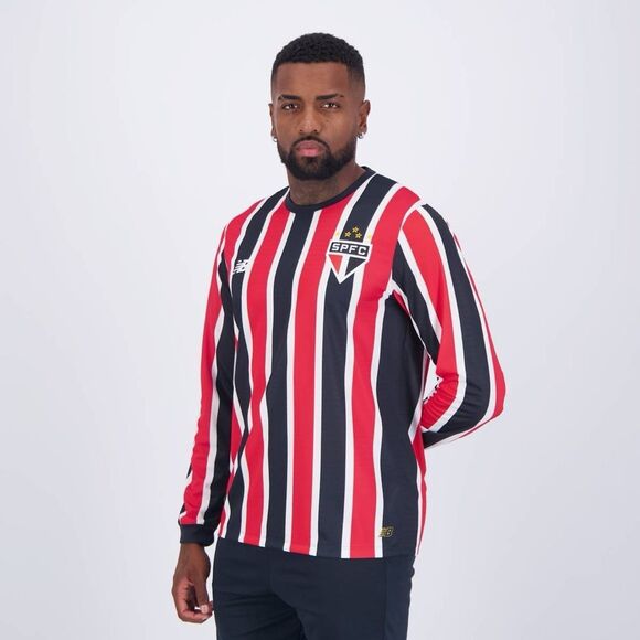 New Balance São Paulo 2024 Away Long Sleeves Jersey Size P/S NWT in‎ packaging - Picture 3 of 9